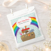 Noah's Ark Rainbow Baby shower Bedankzakje (Geknipt)
