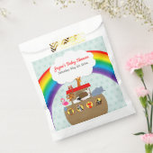 Noah's Ark Rainbow Baby shower Bedankzakje (Gezegeld)