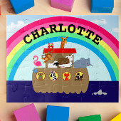 Noahs Ark Rainbow Gepersonaliseerd Legpuzzel