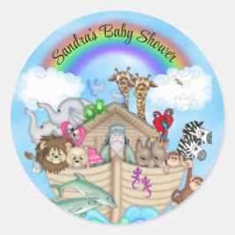 Noah's Ark Rainbow Gepersonaliseerde Stickers