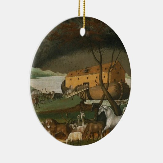 Noah's Ark  religieuze schilderkunst Keramisch Ornament (Rechts)
