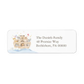 Noah's Ark Return Address Labels (Voorkant)