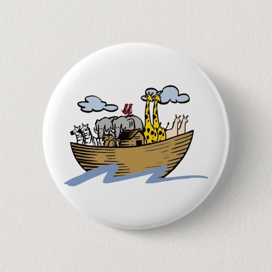 Noah's Ark Ronde Button 5,7 Cm (Voorkant)