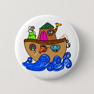 Noahs Ark Ronde Button 5,7 Cm