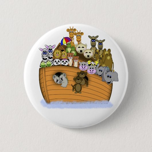 Noah's Ark Ronde Button 5,7 Cm (Voorkant)
