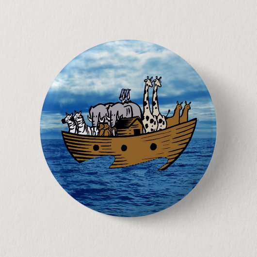 Noah's Ark Ronde Button 5,7 Cm (Voorkant)