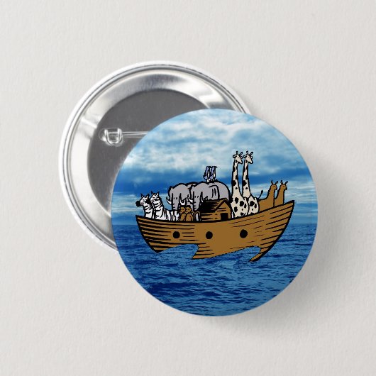 Noah's Ark Ronde Button 5,7 Cm (Voorkant /achterkant)