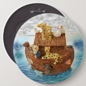 Noah's Ark Ronde Button 6,0 Cm (Voorkant /achterkant)