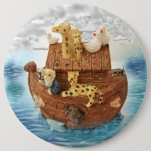 Noah's Ark Ronde Button 6,0 Cm (Voorkant)
