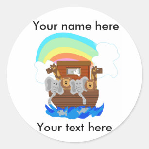 Noah's Ark  Ronde Sticker