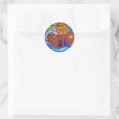 Noah's Ark Ronde Sticker (Tas)