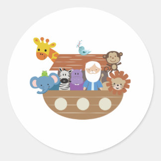Noah's Ark Ronde Stickers