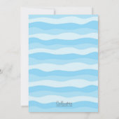 Noah's Ark Schattige Baby shower Uitnodiging / Doo (Achterkant)