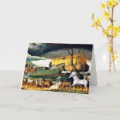 Noah's Ark, schilderij van Edward Hicks Kaart (Gele Bloem)