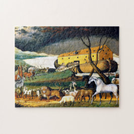 Noah's Ark, schilderij van Edward Hicks Legpuzzel