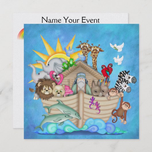 Noah's Ark - SRF Kaart (Voorkant / Achterkant)