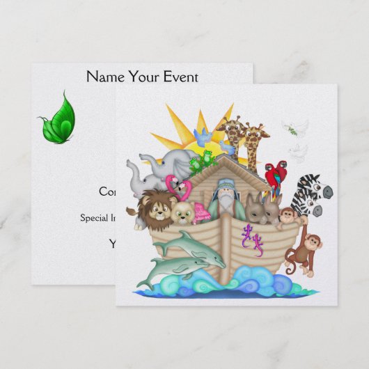 Noah's Ark - SRF Kaart (Voorkant / Achterkant)