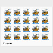 Noah's Ark  Stickers (in 5 vormen) (Vel)