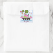 Noahs Ark Stickers voor Meisjes Plein (Tas)