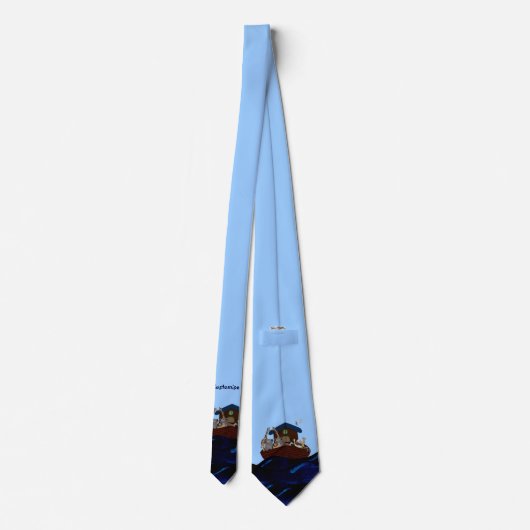 Noah's Ark Stropdas (Achterkant)