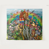 Noah's Ark Tapestry Wandkleed (Voorkant (horizontaal))