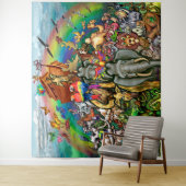 Noah's Ark Tapestry Wandkleed (In situ)