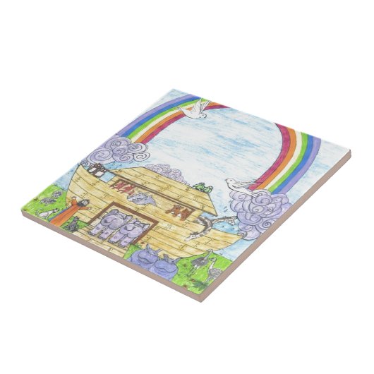 Noah's Ark Tegeltje (Zijkant)