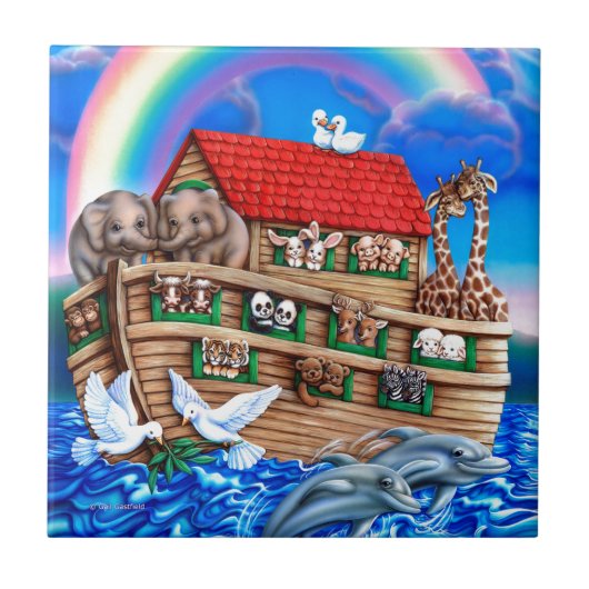 Noah's Ark Tegeltje (Voorkant)