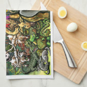 Noah's Ark Theedoek (Quarter Fold)