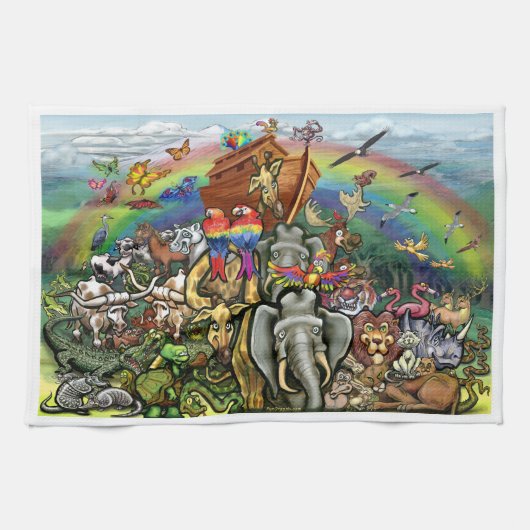 Noah's Ark Theedoek (Horizontaal)