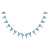 Noah's Ark Theme met Baby Animals Vlaggetjes (Alle)