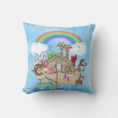 Noah's Ark Thmed Pillow Kussen (Voorkant)