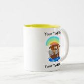 Noah's Ark  Tweekleurige Koffiemok (Voorkant rechts)