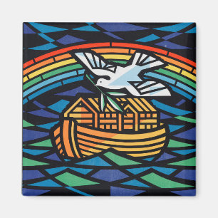 Noah's Ark Unedited Foto's Oude esthesie Magneet
