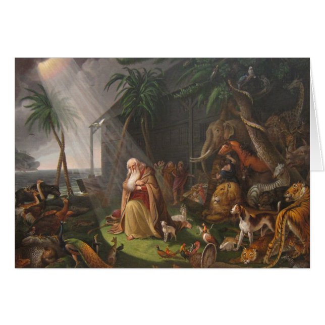 Noah's Ark van Charles Wilson Peale - Circa 1819 (Voorkant Horizontaal)