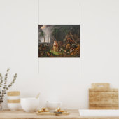 Noah's Ark van Charles Wilson Peale - Circa 1819 Poster (Keuken)