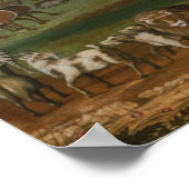 Noah's Ark van Edward Hicks ~ Circa 1846 Poster (Hoek)