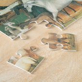 Noah's Ark van Edward Hicks,  Folk Art Legpuzzel (Zijkant)