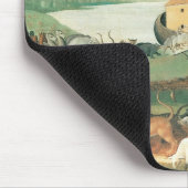 Noah's Ark van Edward Hicks,  Folk Art Muismat (Hoek)