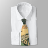 Noah's Ark van Edward Hicks,  Folk Art Stropdas (Gebonden)