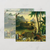 Noah's Ark van Hidley,  Birthday Party Kaart (Voorkant / Achterkant)