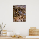 Noah's Ark van James Tissot - Circa 1900 Poster (Keuken)