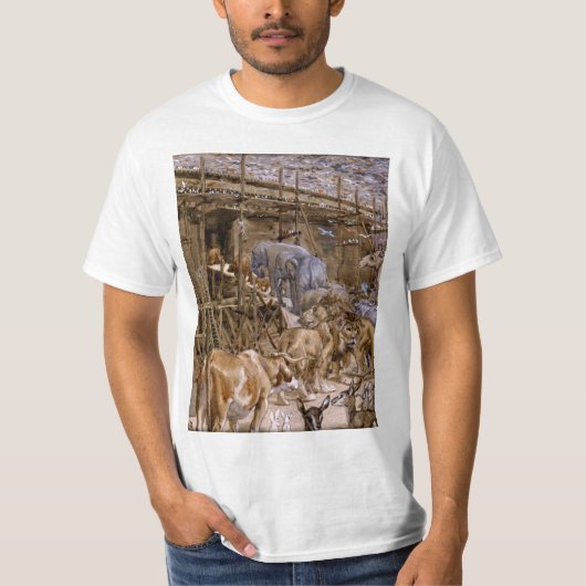 Noah's Ark van James Tissot - Circa 1900 T-shirt (Voorkant)