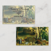 Noah's Ark van Joseph Henry Hidley Visitekaartje (Voorkant / Achterkant)