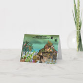 Noah's Ark Verjaardag Kaart (Achterkant)