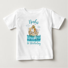 Noah's ark verjaardag Name shirt