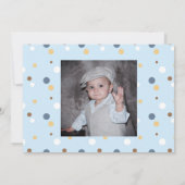 Noah's Ark Verjaardagsuitnodiging (met optionele f Kaart (Achterkant)