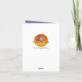 Noah's ark vol konijnen kaart (Achterkant)