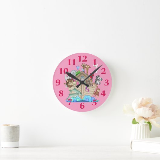 Noah's Ark Wall Clock Ronde Klok (Huis)