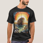 Noahs Ark Waterverf T-shirt (Voorkant)
